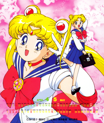 Tsukino Usagi & Sailor Moon
Sailor Moon R
School Year
