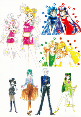 Inner, Outer Senshi
ISBN: 4-06-324519-5
