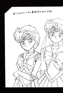 Sailor Mercury, Mars
"Final Sailor"
By Tadano Kazuko
