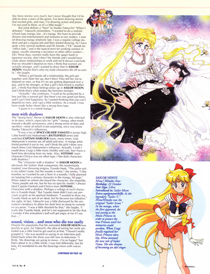 Interview with Takeuchi Naoko
Animerica
August 1996
