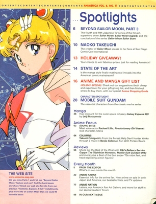 Super Sailor Moon
Animerica
November 1998 Issue
