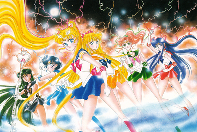 Sailor Senshi
Sailor Moon Exhibition Postcard
April 2016
